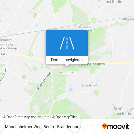 Mönchsheimer Weg Karte