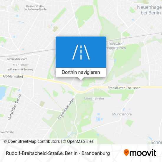 Rudolf-Breitscheid-Straße Karte