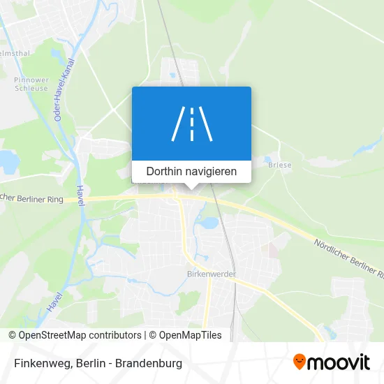 Finkenweg Karte