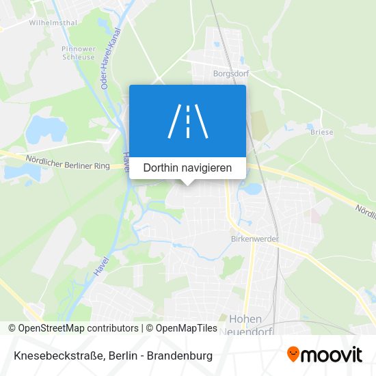 Knesebeckstraße Karte