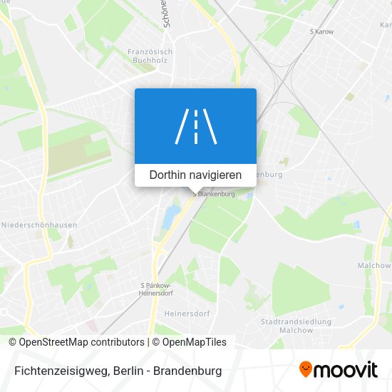 Fichtenzeisigweg Karte