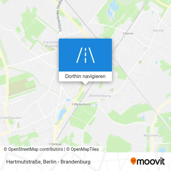 Hartmutstraße Karte