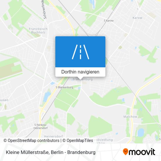 Kleine Müllerstraße Karte