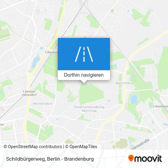 Schildbürgerweg Karte