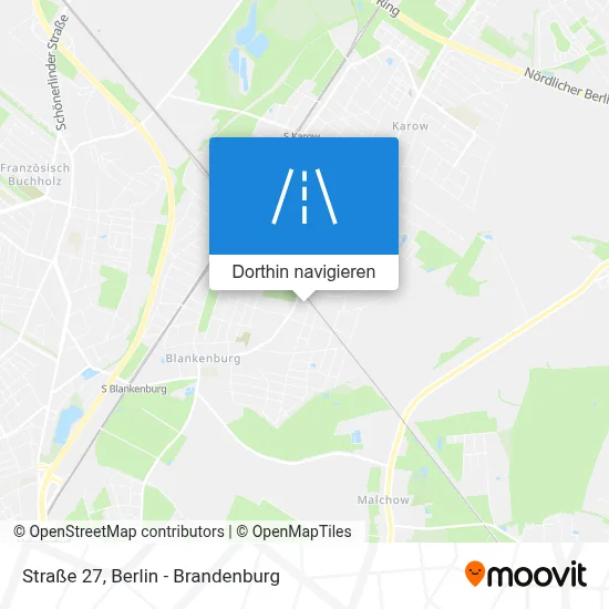 Straße 27 Karte