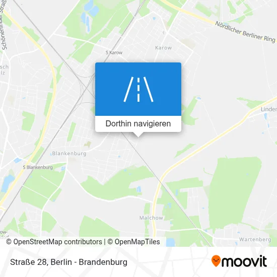 Straße 28 Karte