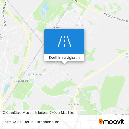 Straße 31 Karte
