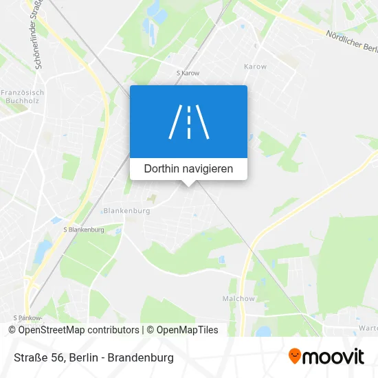 Straße 56 Karte