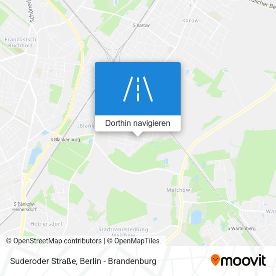 Suderoder Straße Karte