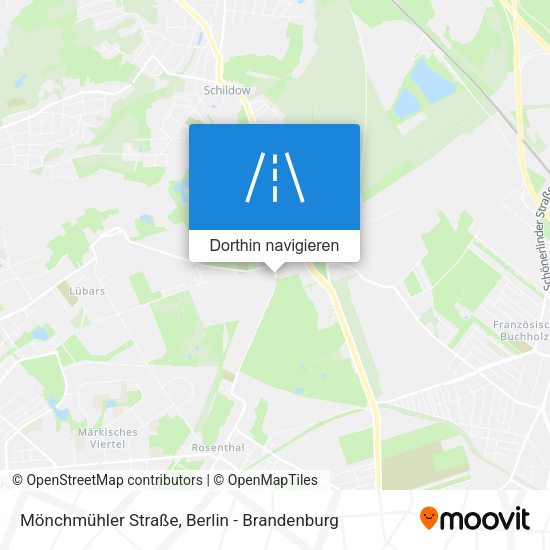 Mönchmühler Straße Karte