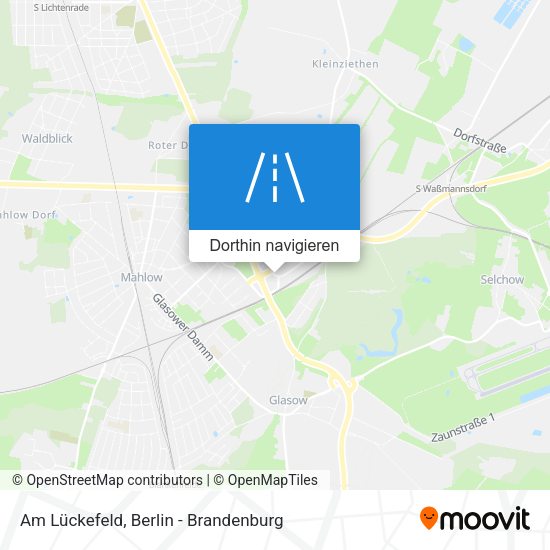 Am Lückefeld Karte