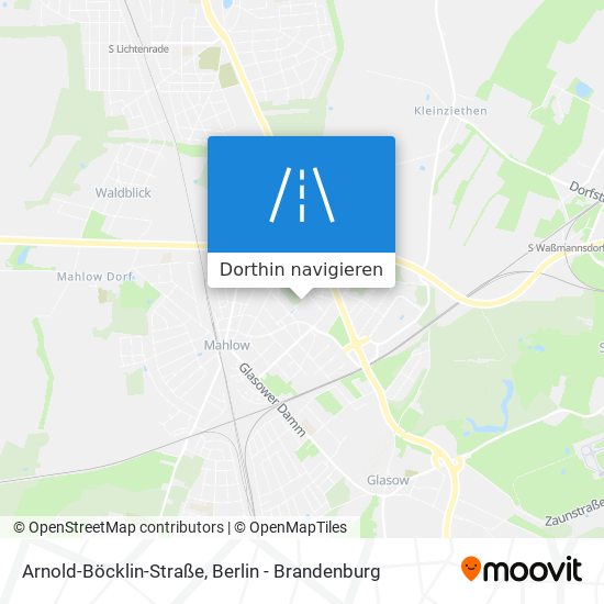 Arnold-Böcklin-Straße Karte