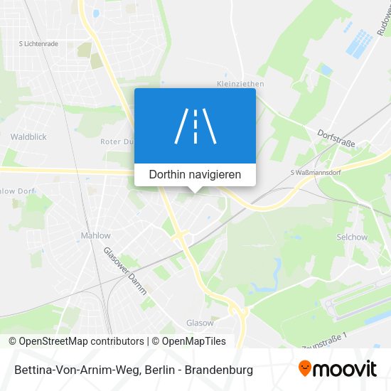 Bettina-Von-Arnim-Weg Karte