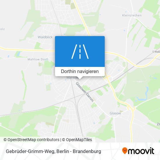 Gebrüder-Grimm-Weg Karte