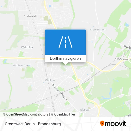 Grenzweg Karte
