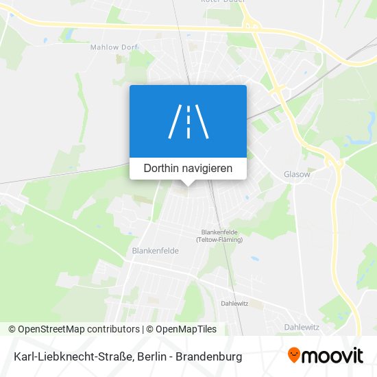 Karl-Liebknecht-Straße Karte