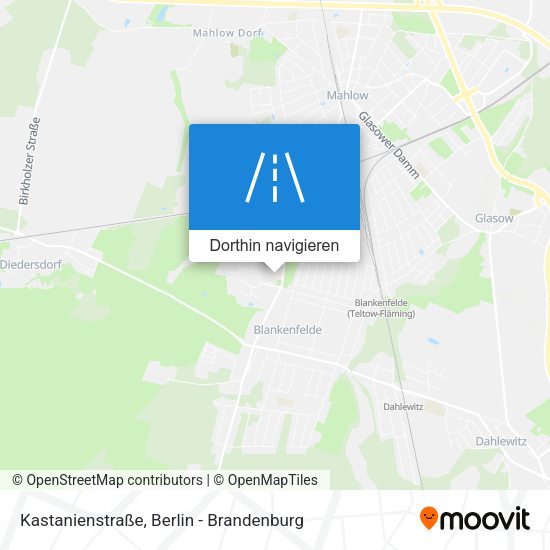 Kastanienstraße Karte