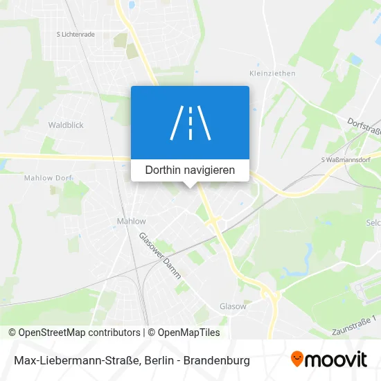 Max-Liebermann-Straße Karte