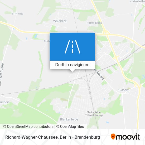 Richard-Wagner-Chaussee Karte