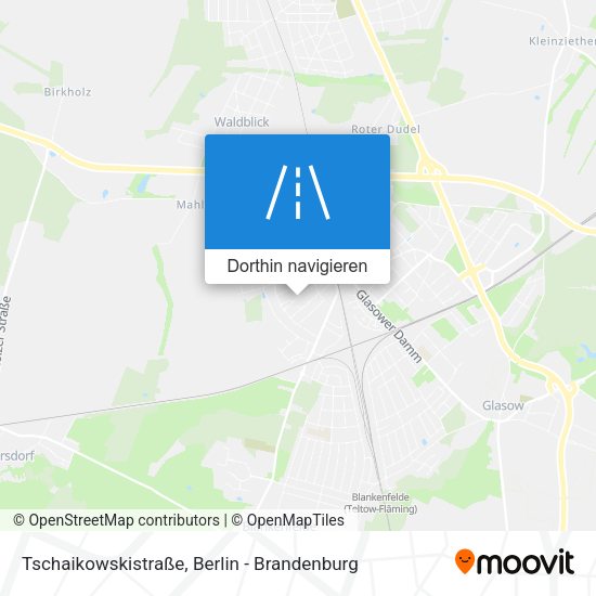 Tschaikowskistraße Karte