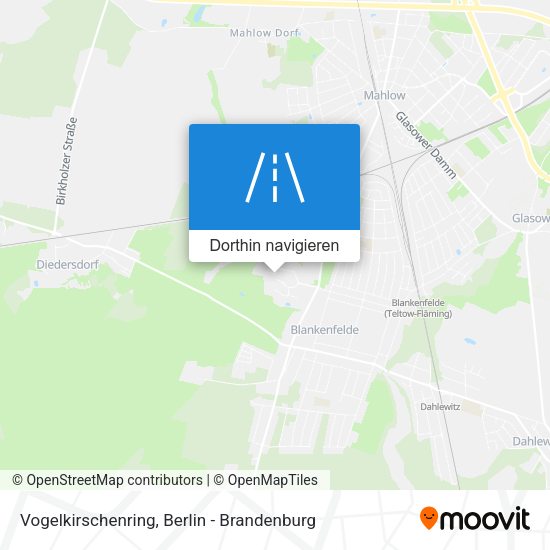 Vogelkirschenring Karte