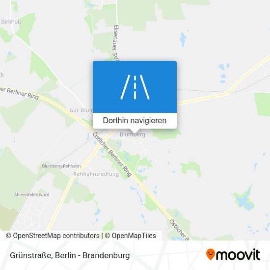 Grünstraße Karte