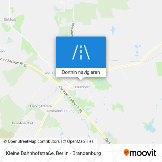 Kleine Bahnhofstraße Karte
