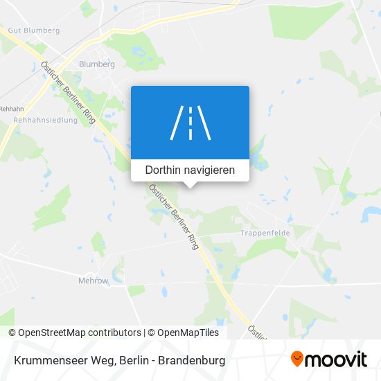 Krummenseer Weg Karte