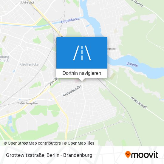 Grottewitzstraße Karte