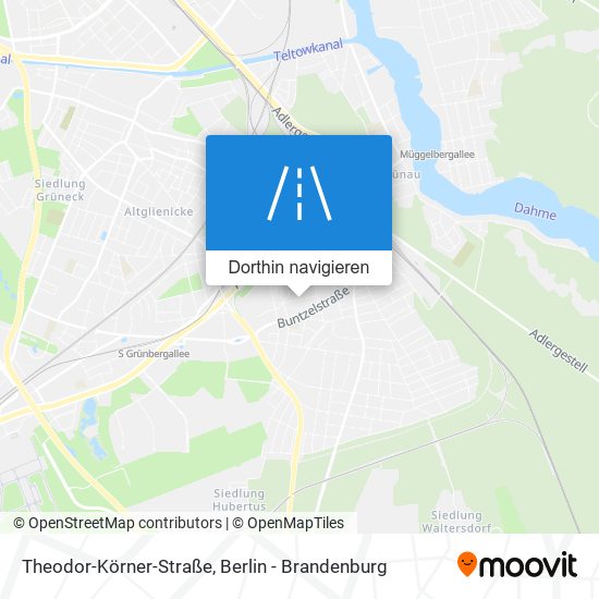 Theodor-Körner-Straße Karte