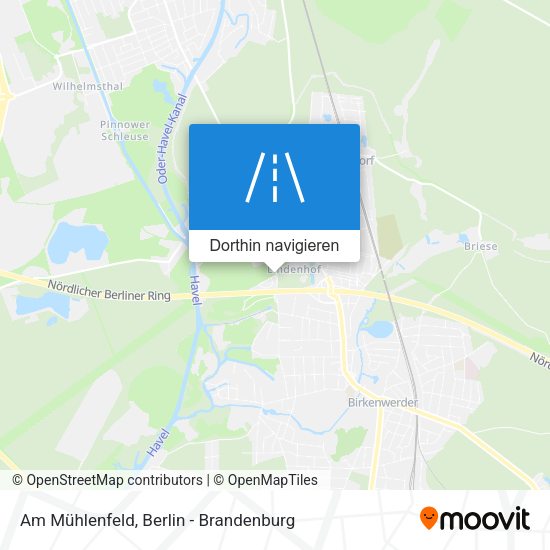 Am Mühlenfeld Karte