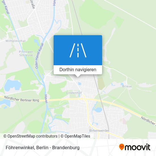 Föhrenwinkel Karte