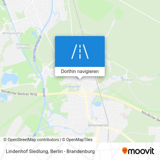 Lindenhof Siedlung Karte