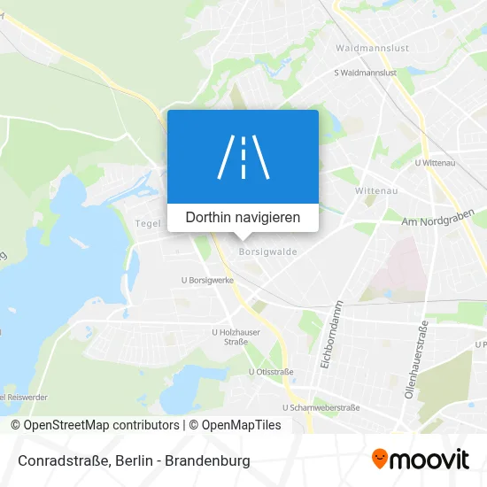 Conradstraße Karte