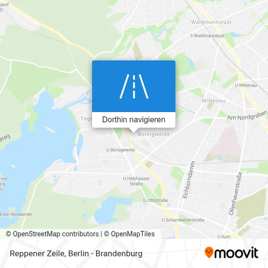 Reppener Zeile Karte