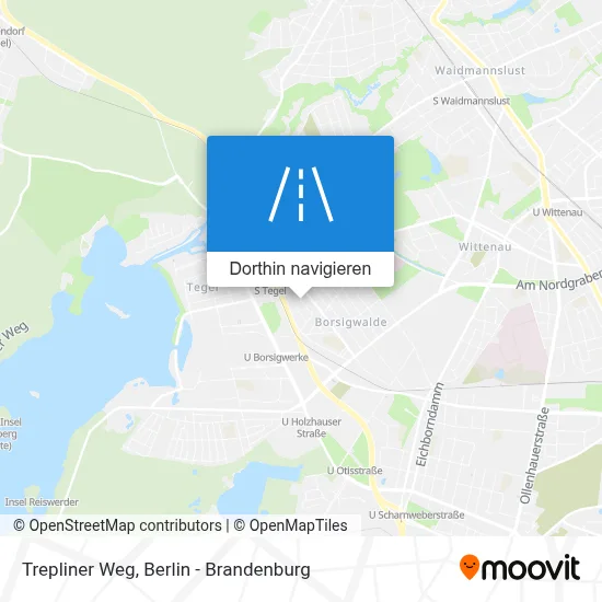 Trepliner Weg Karte
