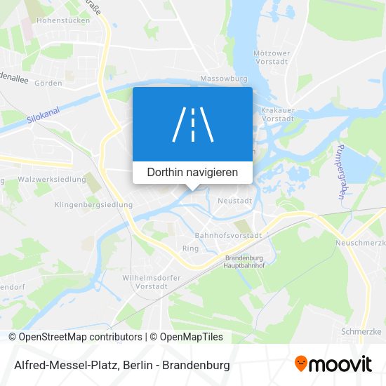 Alfred-Messel-Platz Karte