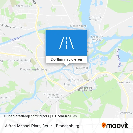 Alfred-Messel-Platz Karte