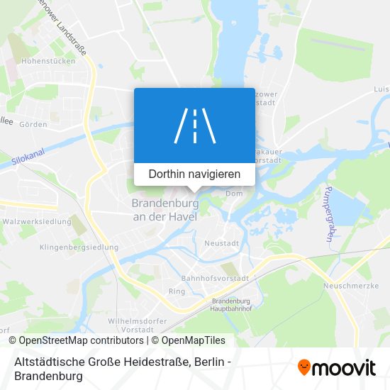 Altstädtische Große Heidestraße Karte