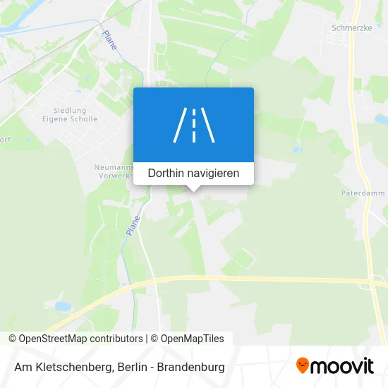 Am Kletschenberg Karte