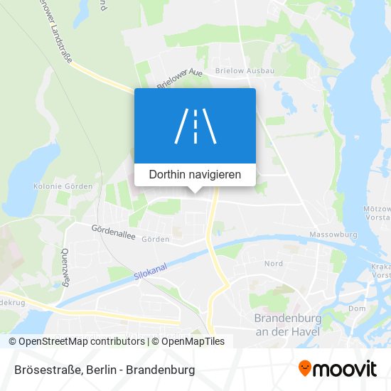 Brösestraße Karte