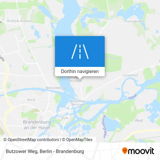 Butzower Weg Karte