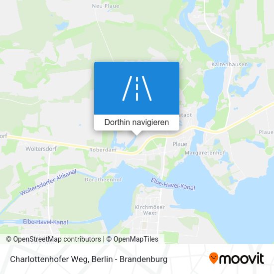 Charlottenhofer Weg Karte