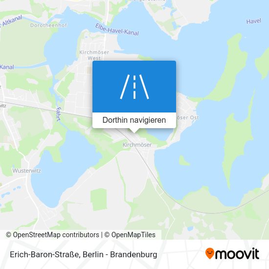 Erich-Baron-Straße Karte