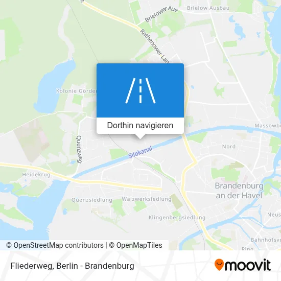 Fliederweg Karte