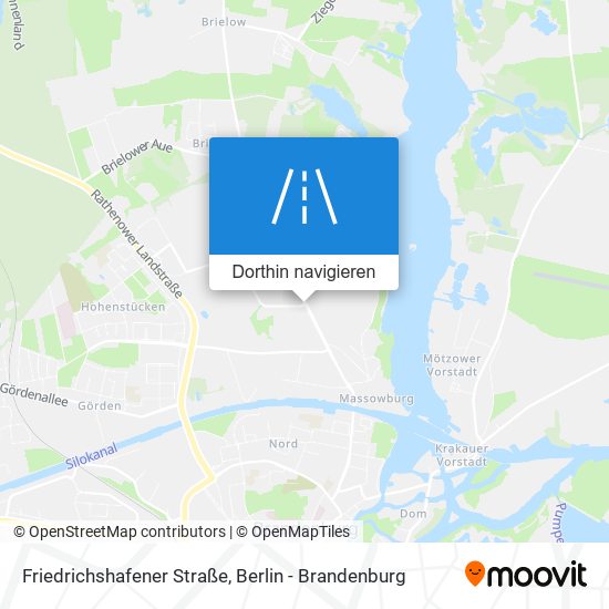 Friedrichshafener Straße Karte