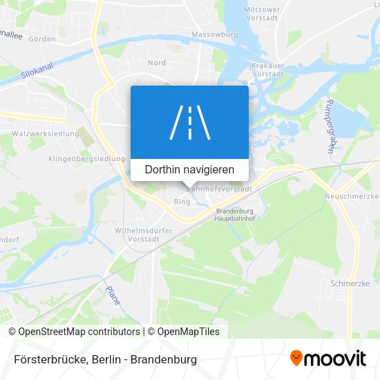 Försterbrücke Karte