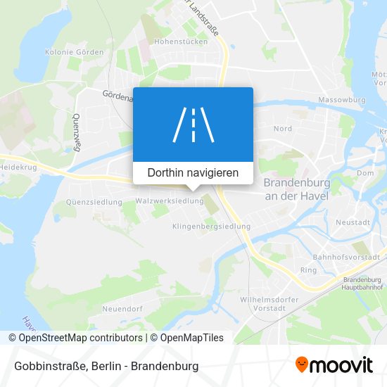 Gobbinstraße Karte