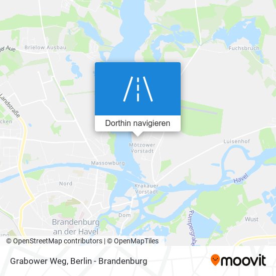 Grabower Weg Karte