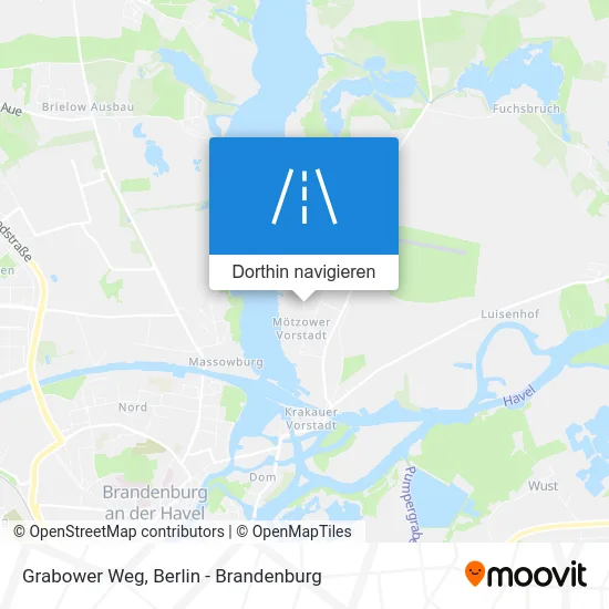 Grabower Weg Karte